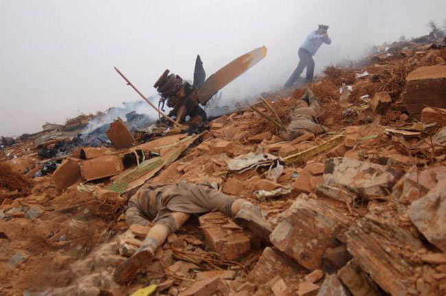 سقوط هواپیما