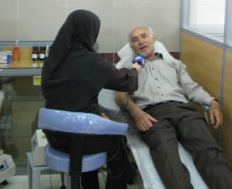 پدر اهداي خون ايران