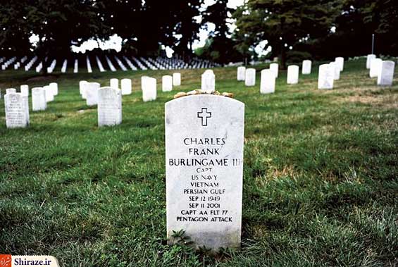 خلیج فارس بر روی سنگ قبر نظامیان آمریکا