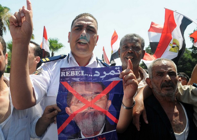 تظاهرات بر ضد مرسی
