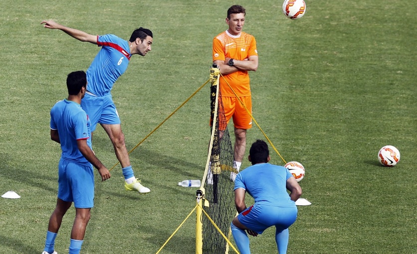 جذابترين صحنه هاي تمرين تيم ملي (عکس)