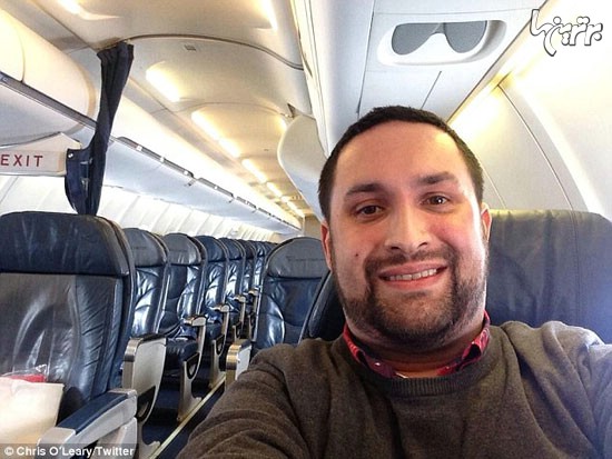 پروازی با 11 ساعت تاخیر و 1 مسافر! (+عکس)