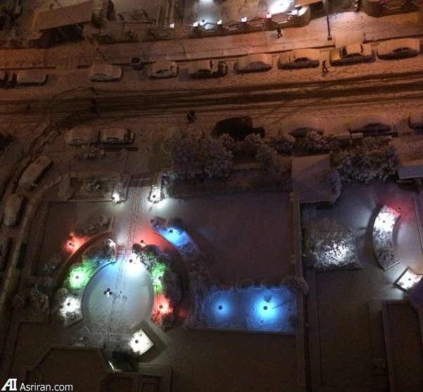 اولین برف زمستانی در تهران (عکس)