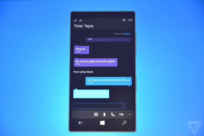 مایکروسافت از ویندوز ۱۰ نسخه موبایل خود رونمایی کرد
