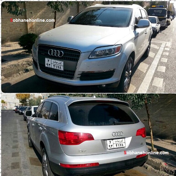 اولین آئودی شاسی بلند در ایران (عکس)