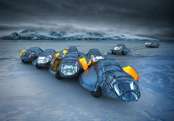 زیستگاه سیار قطب جنوب+تصاویر زیستگاه سیار قطب جنوب+تصاویر