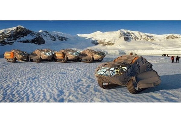 زیستگاه سیار قطب جنوب+تصاویر زیستگاه سیار قطب جنوب+تصاویر