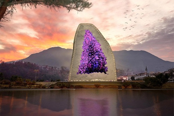 طراحی هتلی به شکل یاقوت بنفش+تصاویر