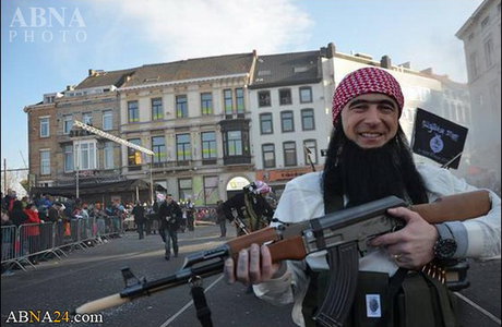 داعشی‌های قلابی در بلژیک (+تصاویر)
