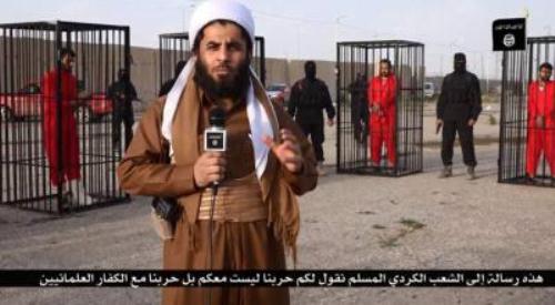 گزارشگر داعشی‌ (عکس)