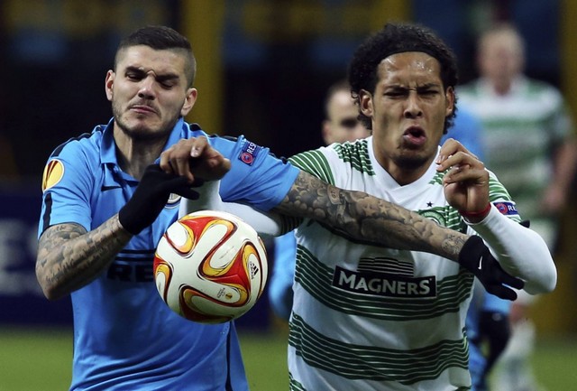 اینتر تنها نام مشهور یک هشتم نهایی لیگ اروپا ( گزارش تصویری )