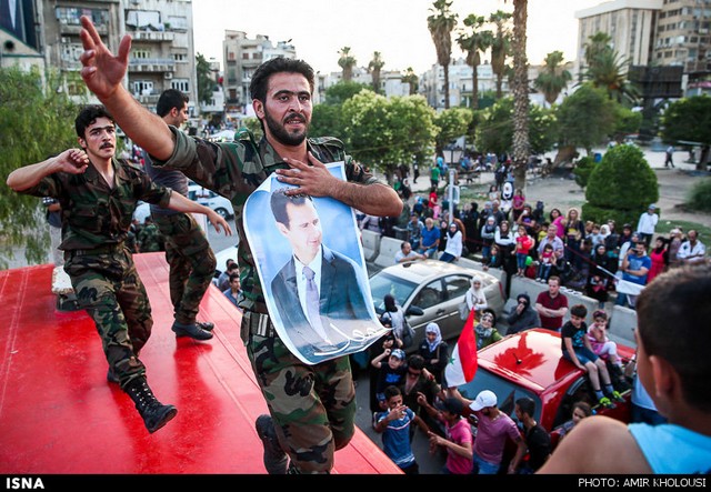 دمشق در آستانه انتخابات ریاست جمهوری (عکس)