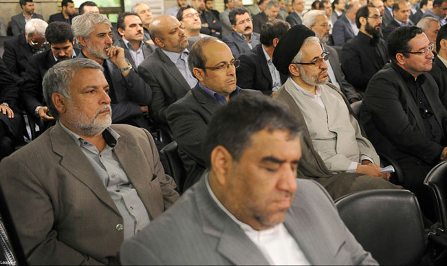 دیدار نمایندگان مجلس با رهبری