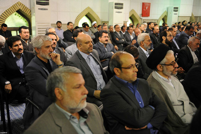 دیدار نمایندگان مجلس با رهبری