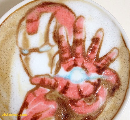 خلاقیت با قهوه!(عکس)