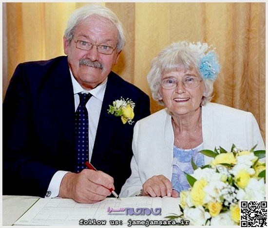 ازدواج پس از 42 سال نامزدی! (+عکس)