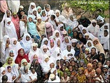 مردی با هشتاد و شش همسر خود (+عکس)