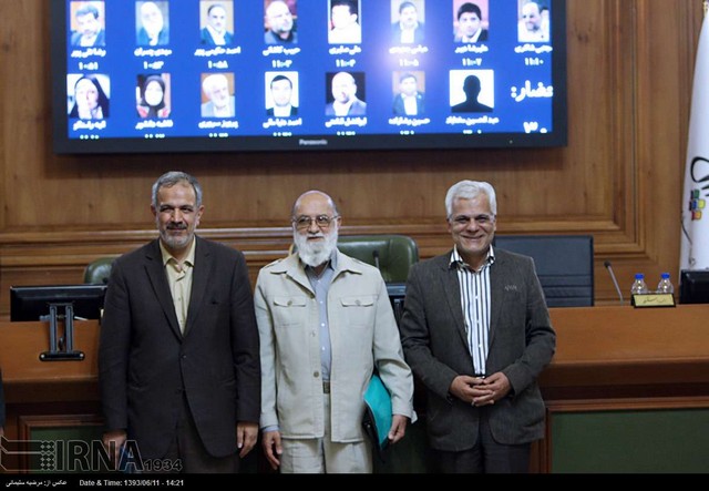 انتخابات هیات رییسه شورای شهر تهران (عکس)