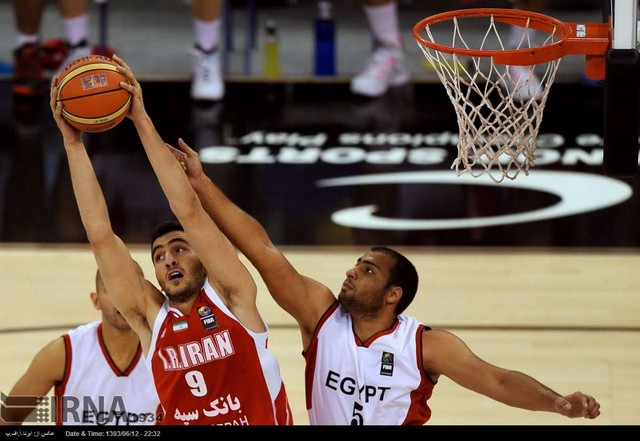بازی ایران و مصر؛ جام جهانی بسکتبال (عکس)