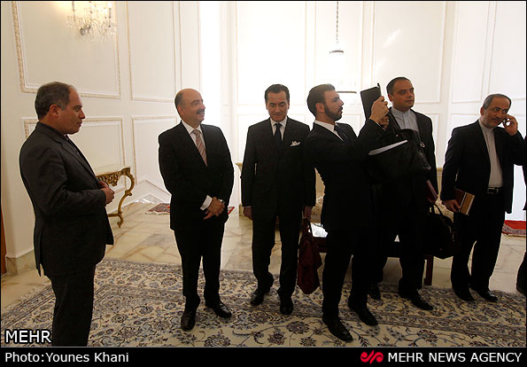 دیدار معاون وزیر امور خارجه مکزیک با ظریف (عکس)