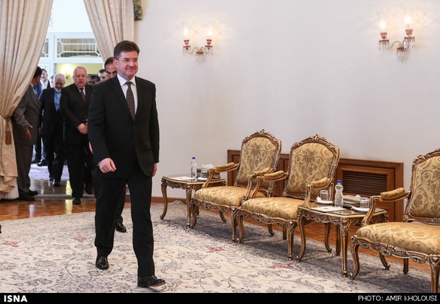 دیدار وزیر خارجه اسلواکی با روحانی (عکس)