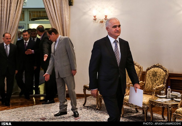 دیدار وزیر اقتصاد آذربایجان با روحانی (عکس)