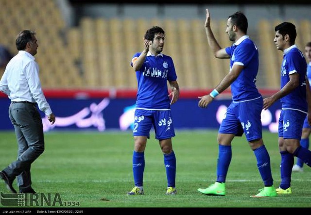 برتری تیم فوتبال استقلال تهران مقابل پیکان (عکس)