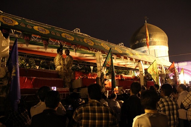 تشییع جنازه 31 شهید در ارومیه (عکس)