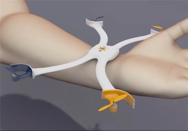 هواپیمایی به شکل ساعت‌ مچی(+عکس)