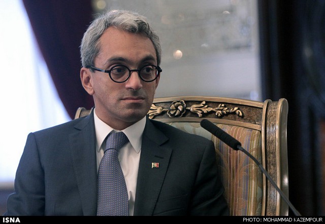 دیدار وزیر فرهنگ پرتغال با هاشمی (عکس)
