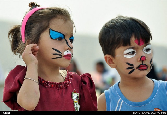 جشنواره بادبادک‌ها در ایلام (عکس)