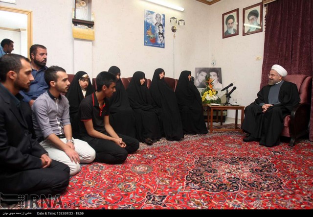 دیدارهای روحانی (عکس)