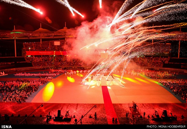 افتتاحیه بازی‌های پاراآسیایی ۲۰۱۴ - اینچئون (عکس)