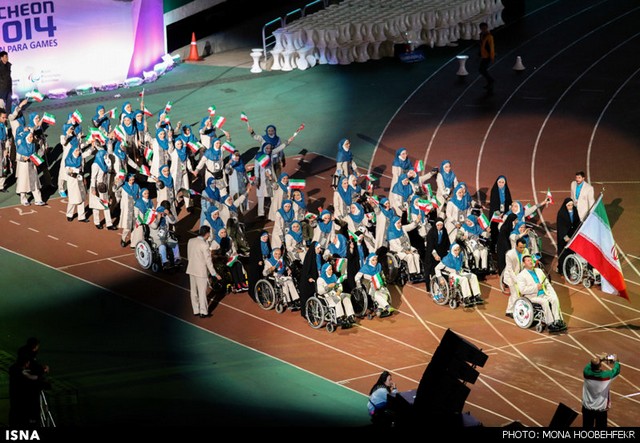 افتتاحیه بازی‌های پاراآسیایی ۲۰۱۴ - اینچئون (عکس)