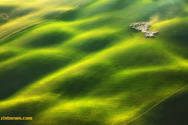 ابرهایی روی زمین!(عکس)