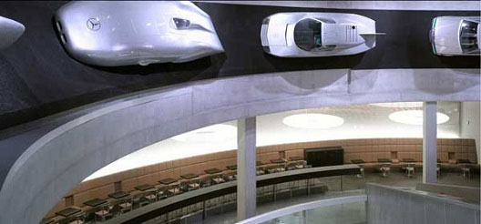 رستوران موزه مرسدس بنز (+عکس)