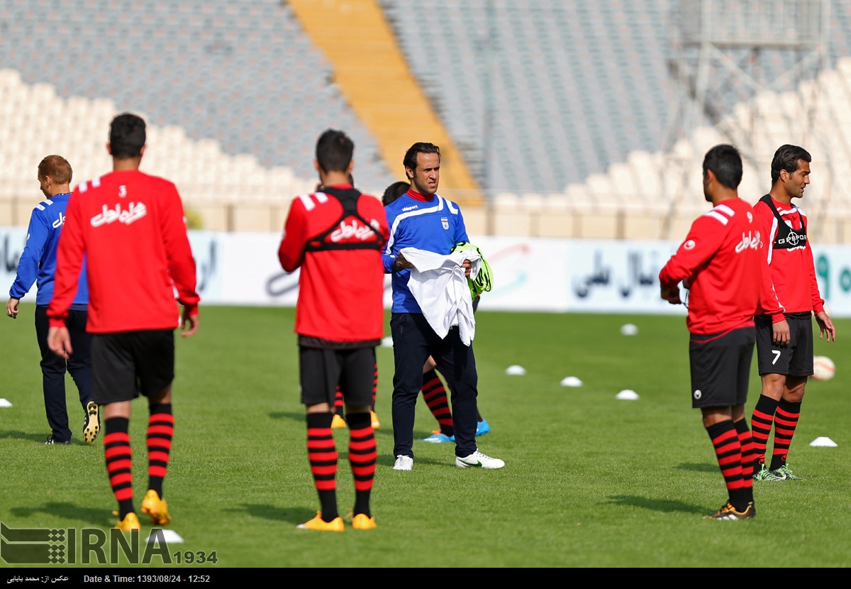 تمرین شنبه تیم ملی ( گزارش تصویری)
