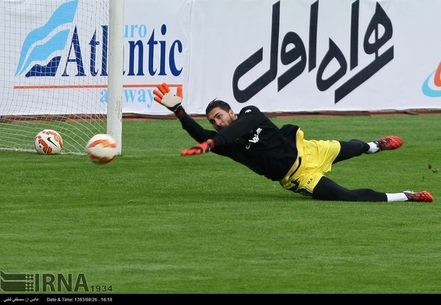 تمرین تیم ملی ایران دوشنبه(گزارش تصویری)