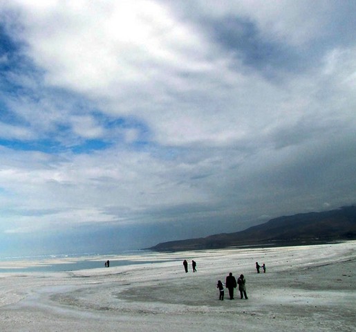 دریاچه ارومیه جان گرفت (عکس)