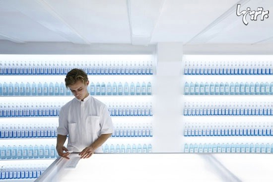 فروشگاه سفید در آمستردام (عکس)