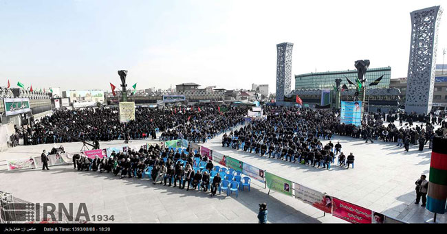 تجمع آمران به معروف و ناهیان از منکر در تهران (عکس)