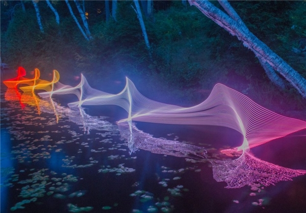 نقاشی نورها +تصاویر