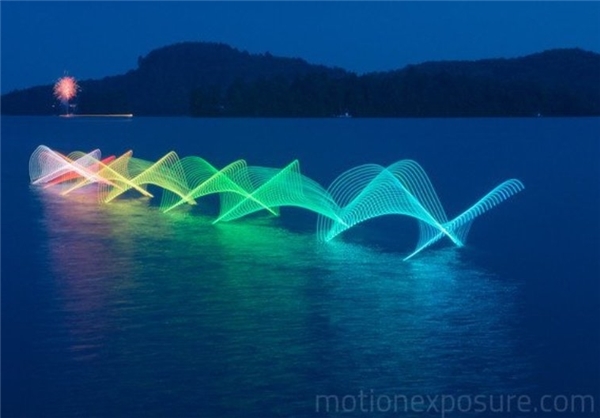 نقاشی نورها +تصاویر