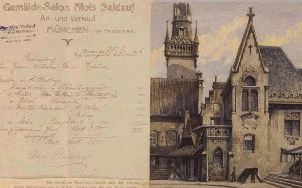 نقاشی «هیتلر» فروخته شد