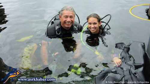 رکورد زندگی ۷۳ روزه یک زوج در زیر آب (+عکس)