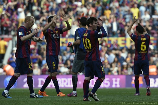 بارسلونا 2 - والنسیا صفر/ کورس در لالیگا ادامه دارد(عکس/جدول)