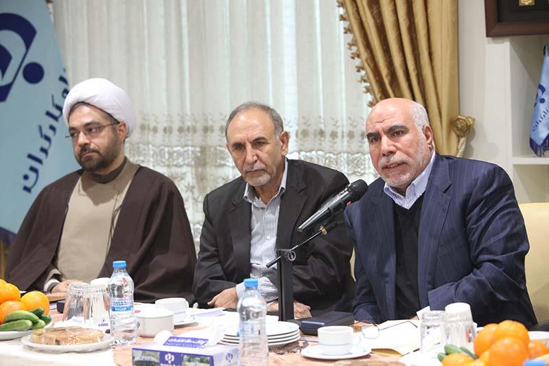 نشست مشترک مدیران بانک رفاه و هلدینک تاپیکو