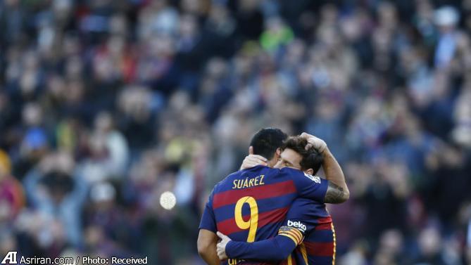 اسپانیول 0 - 2 بارسا / دوگل منیر برای صعود(+گزارش تصویری)