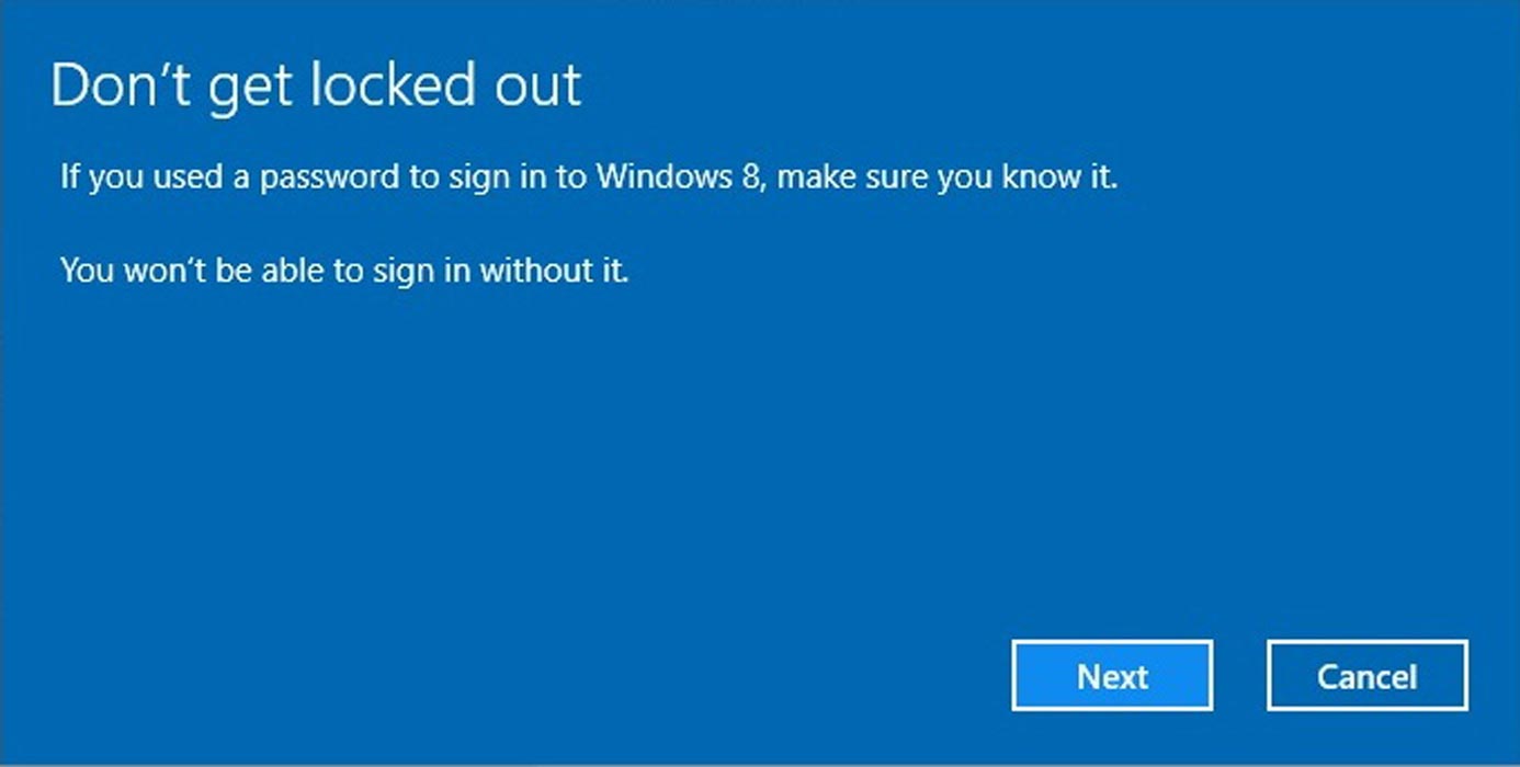 چگونه از ویندوز 10 به نسخه قبلی برگردیم؟