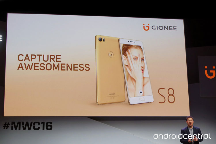 Gionee پرچم‌دار جدیدش را با نام اس8 معرفی کرد